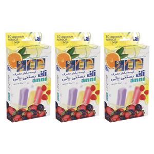 کیسه یکبارمصرف بستنی یخی کد 492 مجموعه 3 عددی