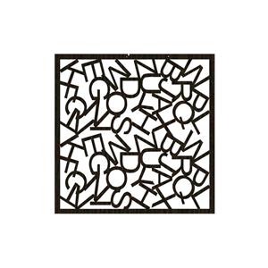 تایل سقفی کد HDS111TM سایز 60x60 سانتی متر بسته 4 عددی