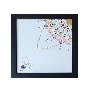 تابلو ویترای طرح چشم نظر کد 025