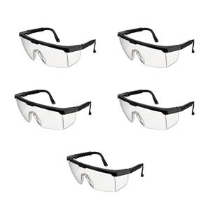 عینک ایمنی مدل UV400 بسته 5 عددی