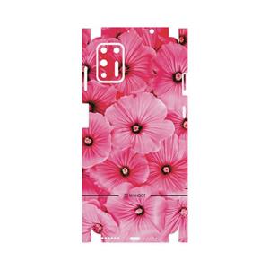 برچسب پوششی ماهوت مدل Pink-Flower-FullSkin مناسب برای گوشی موبایل موتورولا Moto G9 Plus MAHOOT Pink-Flower-FullSkin Cover Sticker for Motorola Moto G9 Plus