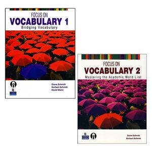 کتاب Focus On Vocabulary اثر جمعی از نویسندگان انتشارات الوندپویان دو جلدی 