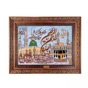 تابلو فرش ماشینی نقش نگار رضوی طرح وان یکاد کد 213C