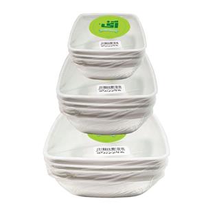 پیاله یکبار مصرف آنی مدل ۶۰۰ لوکس ـ 3 مجموعه 4 عددی