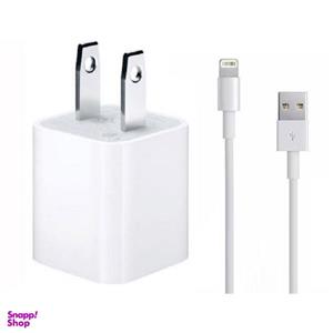 شارژر دیواری مدل b111 به همراه کابل تبدیل لایتینگ