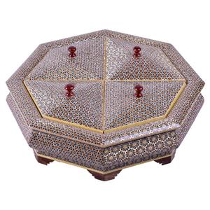 شکلات خوری خاتم کاری کد 3030 