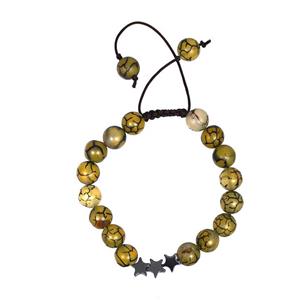 دستبند عقیق سلیمانی کد 68090