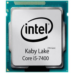 سی پی یو اینتل سری کبی لیک آی5 7400 Intel Core-i5 7400 3.0GHz FCLGA 1151 Kaby Lake CPU