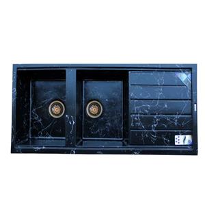 سینک ظرفشویی پارادایز مدل  FOURLINEBL206 توکار