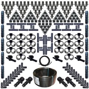 لوازم آبیاری قطره ای مدل X-200 مجموعه 200 عددی
