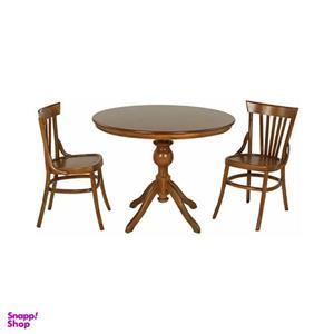 میز و صندلی ناهار خوری اسپرسان چوب کد Sm85