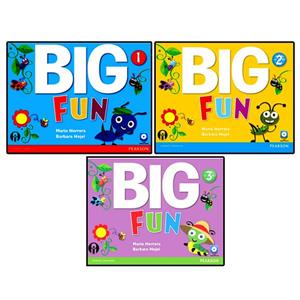 کتاب Big Fun اثر Mario Herrara And Barbara Hojel انتشارات الوندپویان سه جلدی