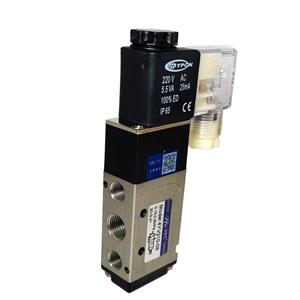 شیر برقی پنوماتیک وای پی سی مدل 4V210-08-1/4-220v