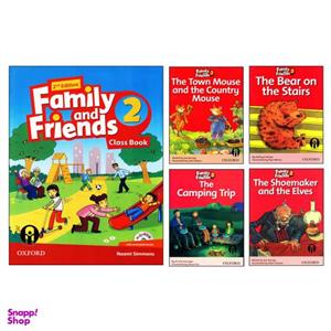 کتاب Family And Friends 2 اثر جمعی از نویسندگان انتشارات الوندپویان پنج جلدی