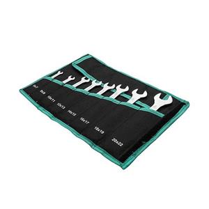 مجموعه 8 عددی آچار یکسر رینگی و یکسر تخت سیلور مدل SLD-101