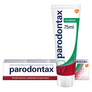 خمیر دندان پارودونتکس مدل Fluoride حجم 75 میلی لیتر Parodontax Helps Stop Bleeding Gums Fluoride Toothpaste 75ml