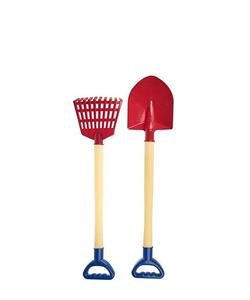 ابزار شن بازی زرین تویز مدل Shovels And Rakes E1