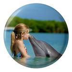 مگنت طرح دلفین و دختر S1986