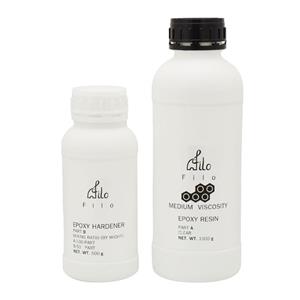 رزین اپوکسی فیلو مدل MV208 وزن 1500 گرم مجموعه دو عددی