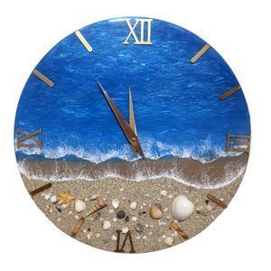 ساعت دیواری مدل ساحل دریا