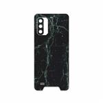 برچسب پوششی ماهوت مدل Graphite-Green-Marble مناسب برای گوشی موبایل یولفون Armor 7