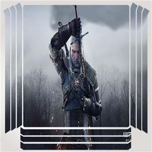 برچسب پلی استیشن ۴ مدل  witcher کد PSP-347