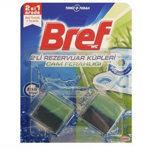 قرص جرم گیر توالت فرنگی برف مدل A-002 بسته 2 عددی