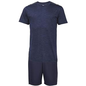 ست تی شرت و شلوارک ورزشی مردانه لیورجی مدل NBNB5487 