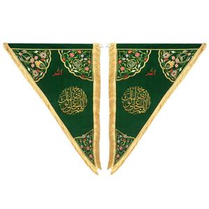 پرچم طرح سردری مدل اللهم عجل لولیک الفرج کد tri05 مجموعه 2 عددی 
