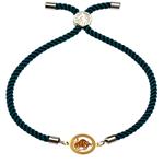 دستبند طلا 18 عیار زنانه کرابو طرح اردیبهشت ماه مدل kr101645