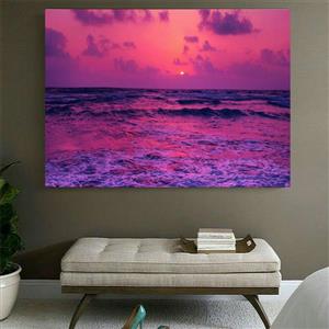 پوستر دیواری طرح غروب دریا مدل PD159