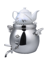ست کتری و قوری عالی نسب مدل Aylin - ظرفیت 5 لیتر Alinassab Aylin Kettl Teapot - 5 Liter