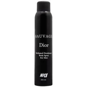 اسپری خوشبو کننده بدن مردانه نایس پاپت مدل Sauvage Dior حجم 200 میلی لیتر