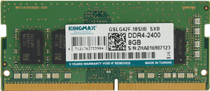 رم دسکتاپ DDR4 تک کاناله 2400 مگاهرتز کینگ مکس ظرفیت 8 گیگابایت Kingmax DDR4 2400MHz Singlel Channel Desktop RAM - 8GB