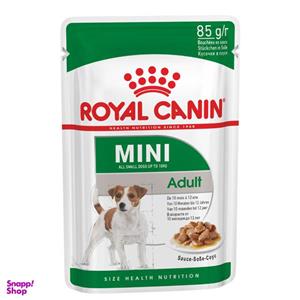پوچ سگ رویال کنین مدل Mini وزن 85 گرم بسته 12 عددی