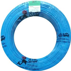 سیم برق افشان 1 در 1.5 سیم و کابل مغان مدل Pure 99.99 Blue