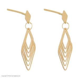 گوشواره طلا 18 عیار زنانه مایا ماهک مدل ME0931 Maya Maahak ME0931 Gold Earring For Women