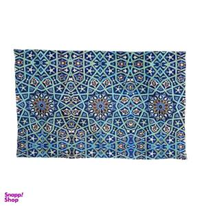 کاغذ کادو ترمه طراحان ایده مدل کاشی فیروزه کد 0527