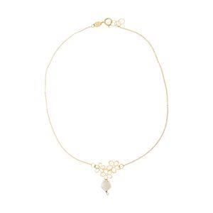 پابند طلا زنانه مایا ماهک مدل MA0143 Maya Mahak MA0143 Gold Anklet For Women