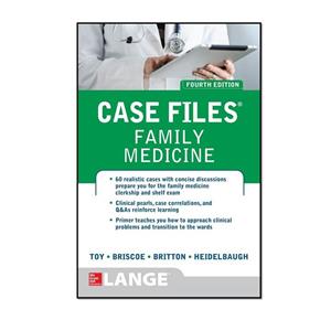 کتاب Case Files Family Medicine ۴th Edition اثر جمعی از نویسندگان انتشارات مؤلفین طلایی 