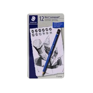 مداد طراحی استدلر مدل لوموگراف مجموعه 12 عددی