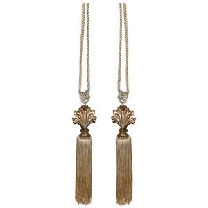 شرابه پرده مدل صدف مجموعه دو عددی