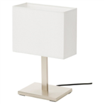 آباژور رومیزی IKEA مدل TOMELILLAرنگ سفید