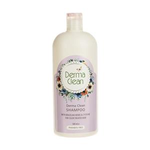 شامپو مو درماکلین مدل Brazilian Herbs and Cysteine حجم 500 میلی لیتر Derma Clean Hair Shampoo 500ml 