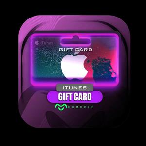 گیفت کارت ۱۰۰ دلاری آیتونز و اپل استور آمریکا مدل ITU0100