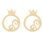 Maahak ME0668 Gold Earring - Maya Maahak