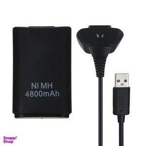 باتری و شارژر دسته بازی Xbox 360 مدل XB360