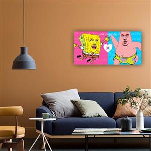 تابلو شاسی طرح باب اسفنجی کد 341