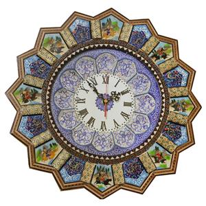 ساعت خاتم کاری طرح شکارگاه کد 041007700006 