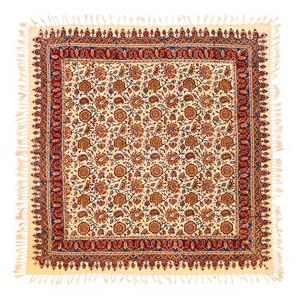 قلمکاری  رومیزی قلمکار عطریان طرح گل عباسی کد G377 